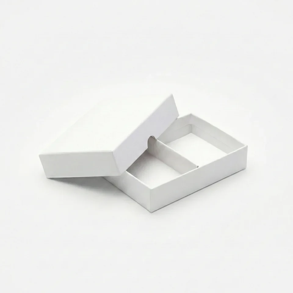Custom Double Rigid Box (Dynamic Size) — blank unprinted item