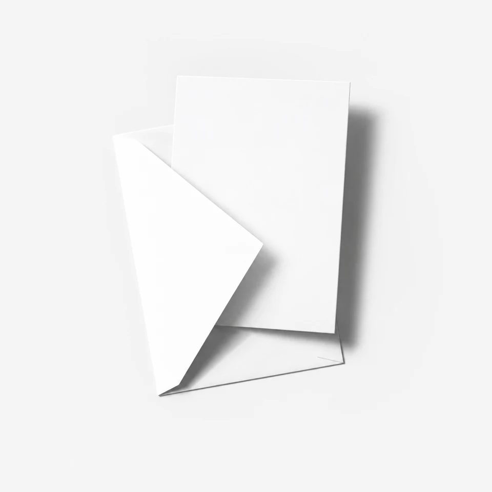 Custom Lenticular Card — blank unprinted item