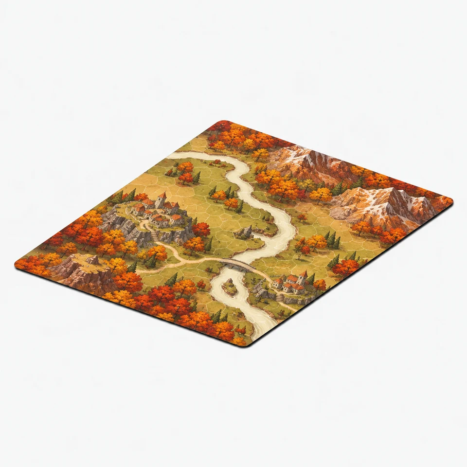 Custom Game Mat(34"x34") — fully printed design example