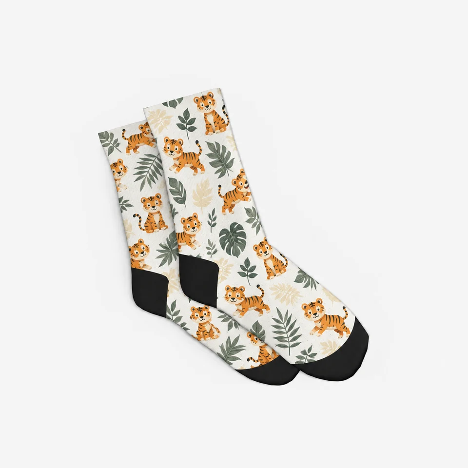 Custom Socks — fully printed design example