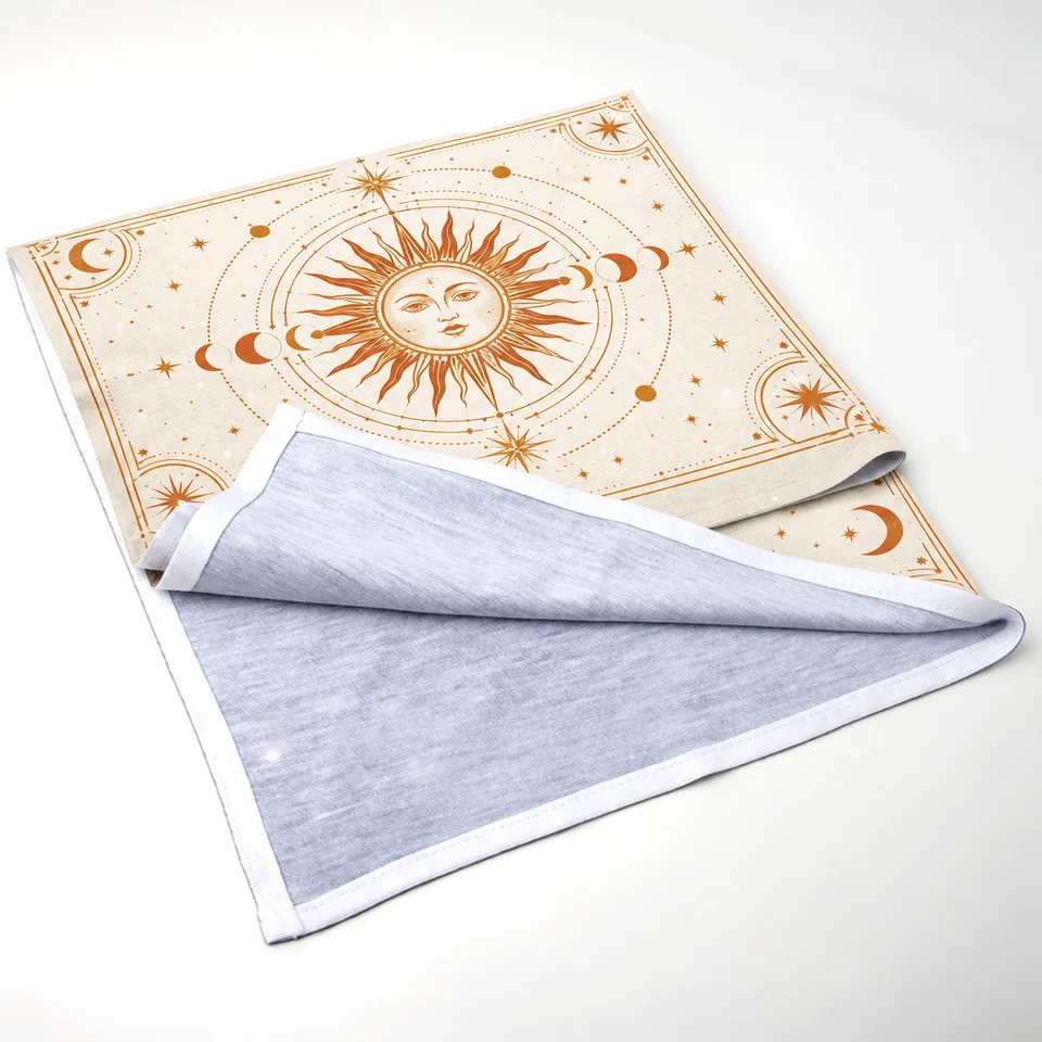 Custom Design Tarot Cloth (22" x 22") — fully printed design example