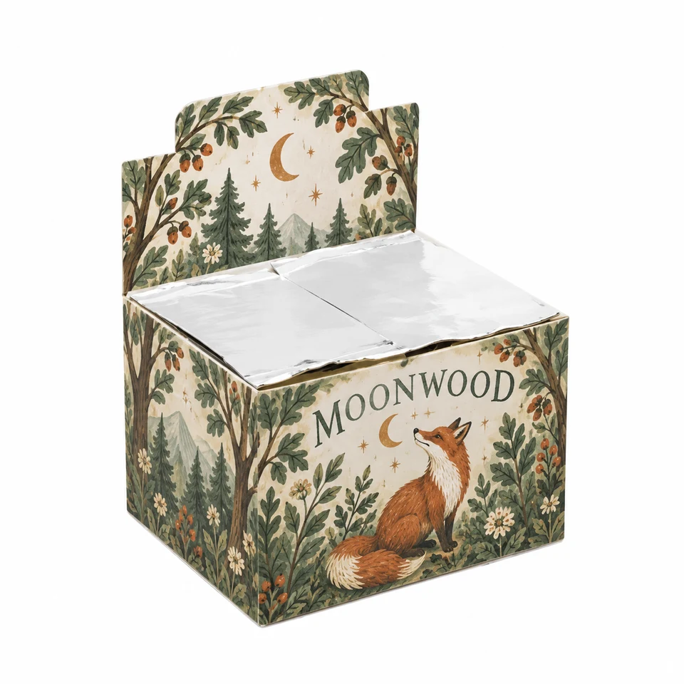 Custom Booster Pack Display Box (For 24 Pack) — fully printed design example