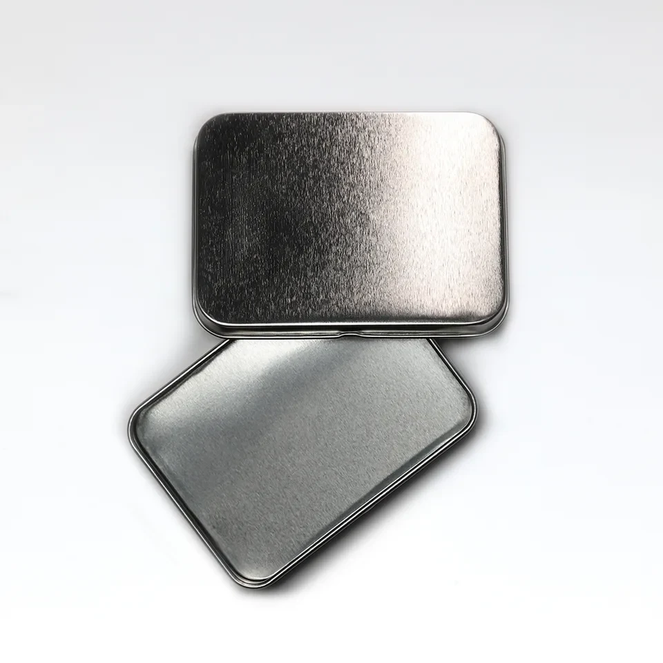 Custom Tin Box — blank unprinted item