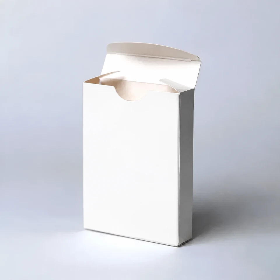 Custom Tuck Box (Dynamic Size) — blank unprinted item